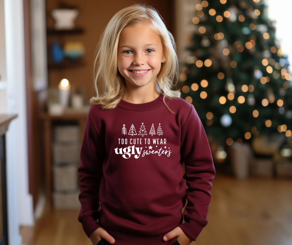 Too cute | Feestelijke strijkopdrukken voor kinderen – Perfect voor Kerst en Oud & Nieuw | Personaliseer je outfit