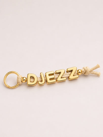 Gepersonaliseerde bagcharm