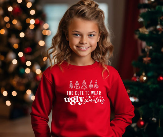 Too cute | Feestelijke strijkopdrukken voor kinderen – Perfect voor Kerst en Oud & Nieuw | Personaliseer je outfit