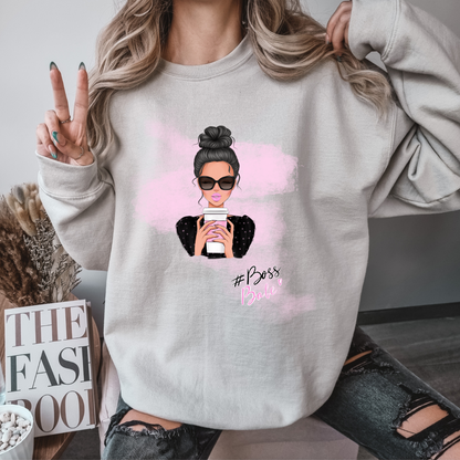 Dames | Boss Babes strijkapplicatie voor kleding | perfect voor truien en t-shirts