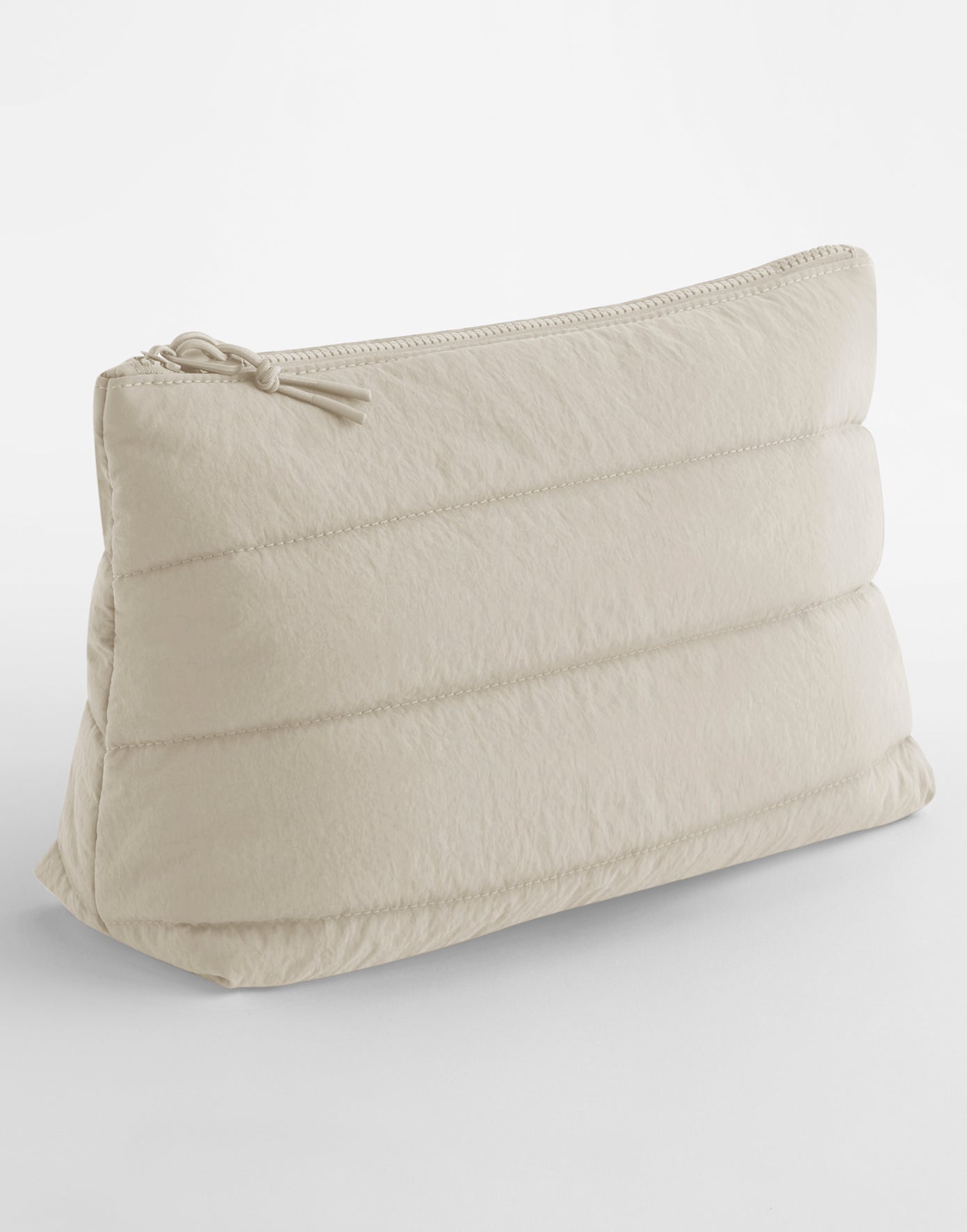 Gepersonaliseerde Puffy toilettas met naam - luxe make-up en travel pouch