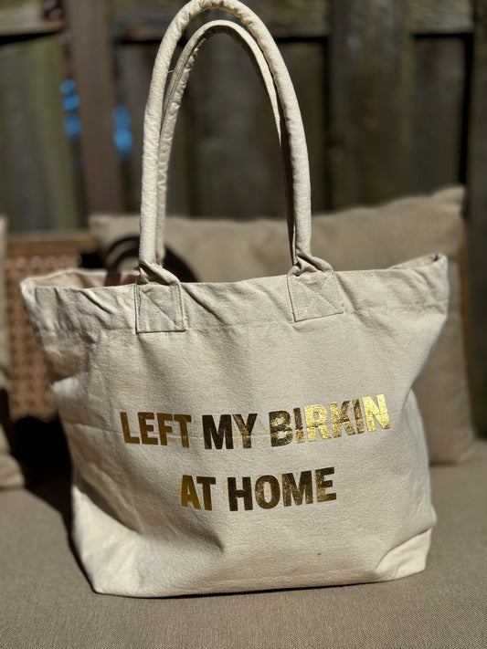 Tas | Left my BIRKIN at home