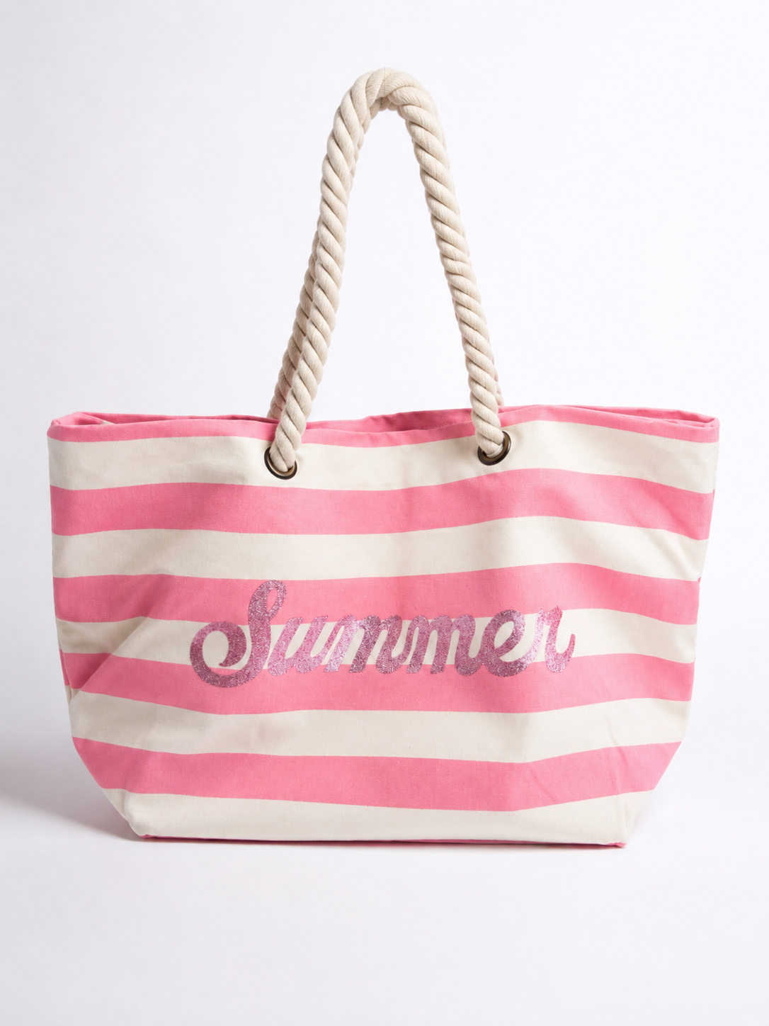 Strandtas met jouw vakantiebestemming