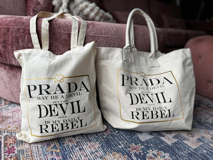 Tas | Devil tote bag