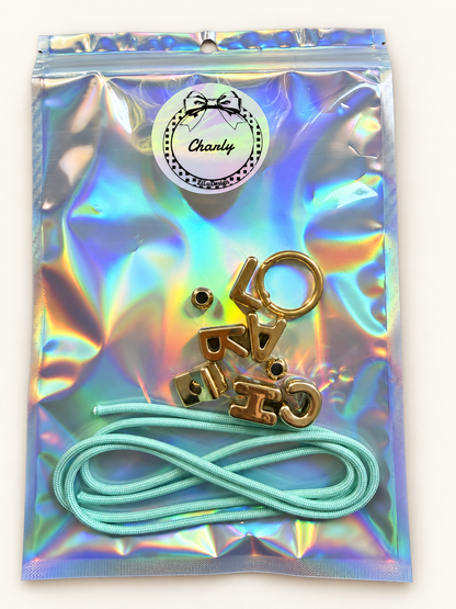 DIY-set | gepersonaliseerde bagcharm