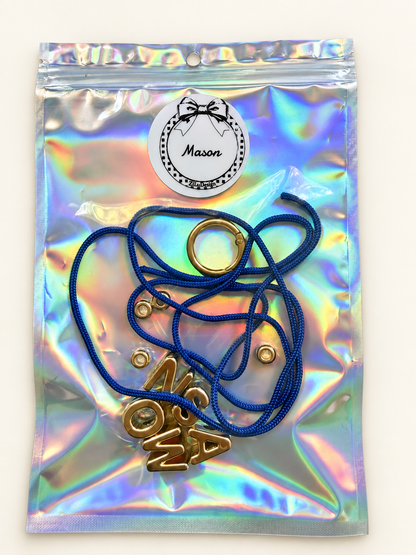 DIY-set | gepersonaliseerde bagcharm