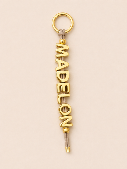 Gepersonaliseerde bagcharm