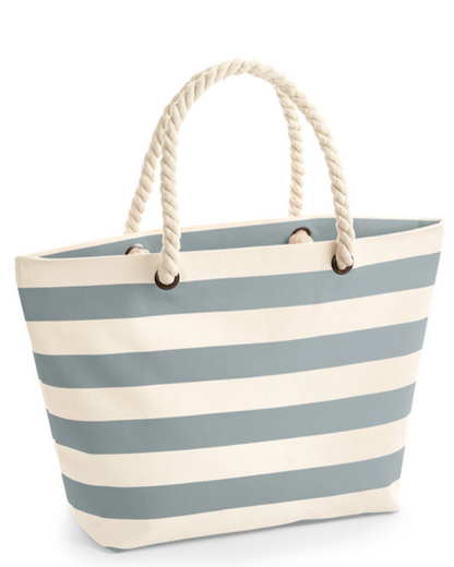 Strandtas met vakantiebestemming