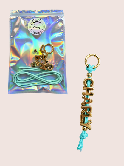 DIY-set | gepersonaliseerde bagcharm