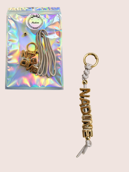 DIY-set | gepersonaliseerde bagcharm
