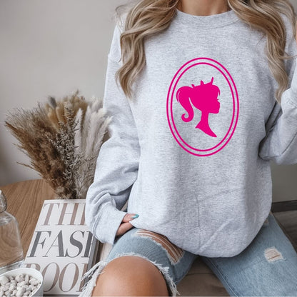 Dames | Barbie strijkapplicatie voor kleding | perfect voor truien en t-shirts