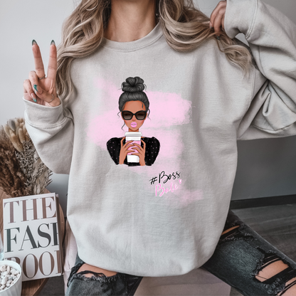 Dames | Boss Babes strijkapplicatie voor kleding | perfect voor truien en t-shirts