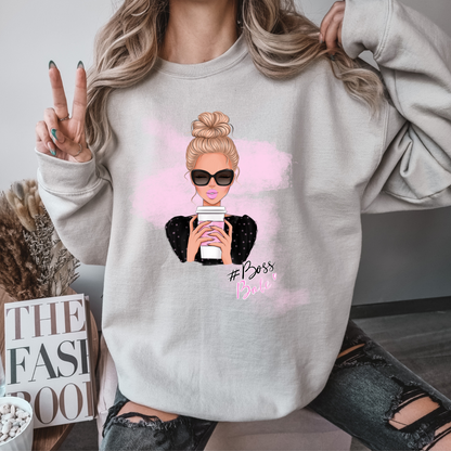 Dames | Boss Babes strijkapplicatie voor kleding | perfect voor truien en t-shirts