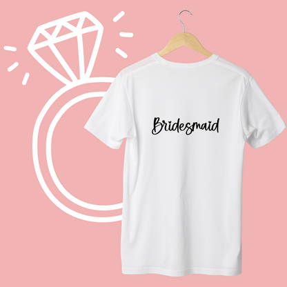 Bruiloft | Mom of the bride opdruk zwart  | perfect voor t-shirts tijdens vrijgezellenfeest of bruiloft (Copy) (Copy)