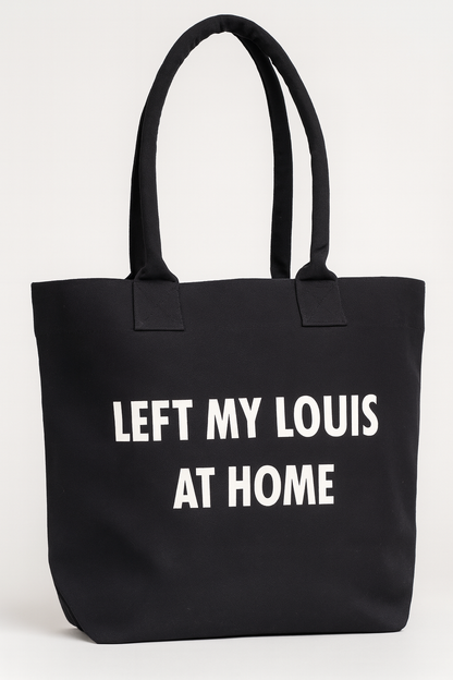 Tas | Left my LOUIS at home blauw