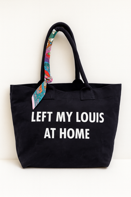 Tas | Left my LOUIS at home blauw